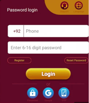 Registration at S9 Game casino